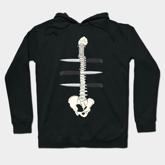 Back Stabbed Hoodie by Brieana